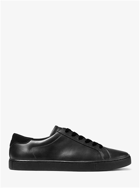 michael kors mens jake leather sneaker|Michael Kors men's nate sneakers.